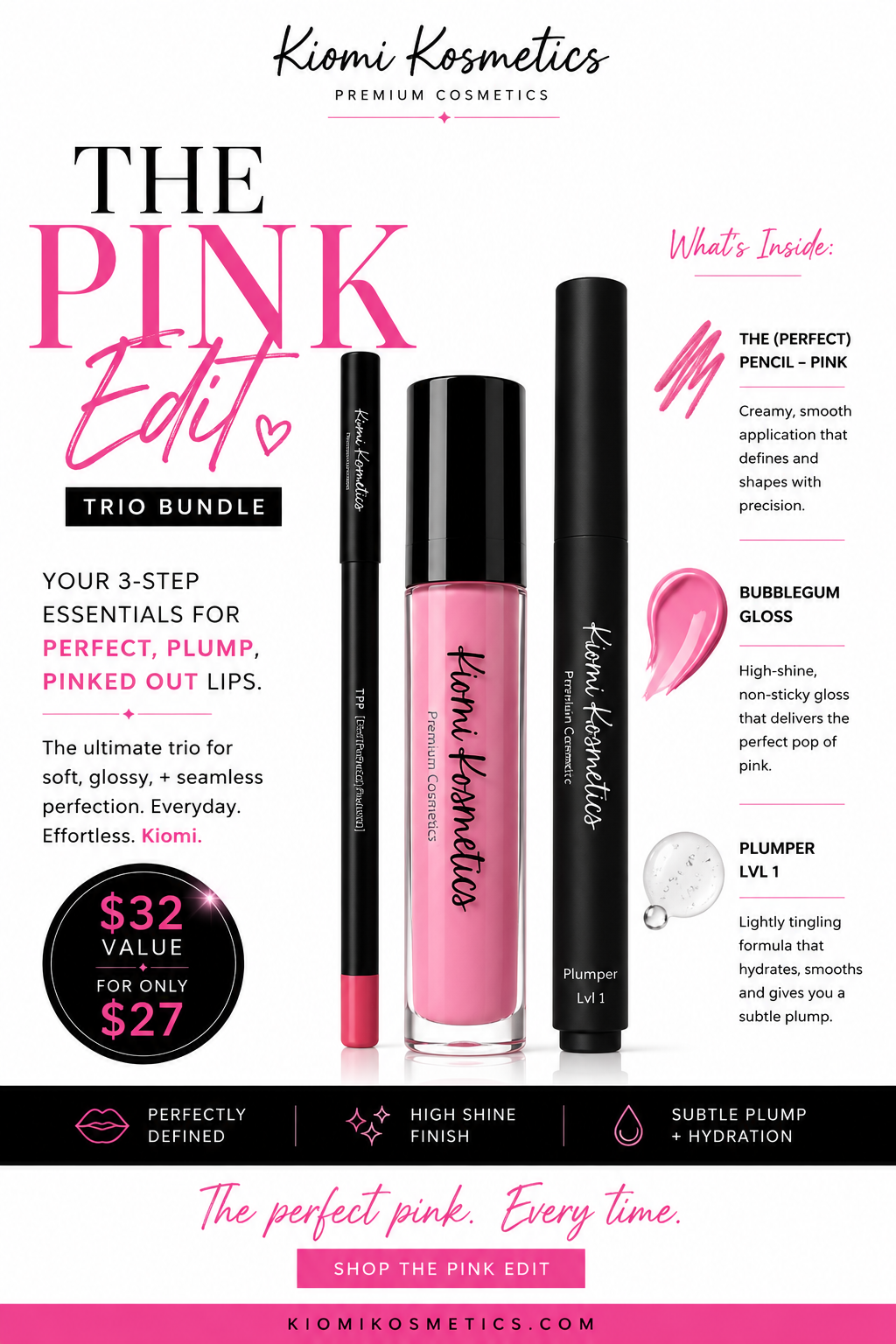 The Pink Edit™ | Lip Bundle