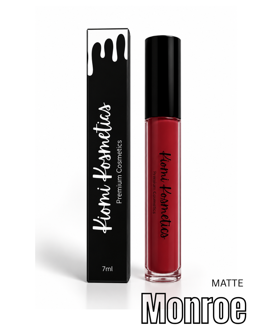 MONROE  | Matte Red Gloss